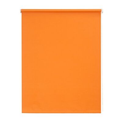 sunlines SunL Ines Laterale Rollo Oscurante, Tessuto, Mango/Bianco, 180 x 142 cm sunlines SunL Ines Laterale Rollo Oscurante, Tessuto, Mango/Bianco, 180 x 142 cm