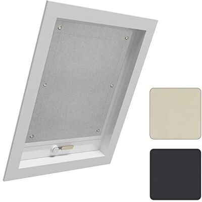 WOLTU Tenda Oscurante Portatile per Interni con Ventose, Tenda da Tetto Senza Perforazione, per Finestra da Tetto per Lucernario, Compatibile con Finestre P06/406, Grigio Scuro, 76x93 cm WOLTU Tenda Oscurante Portatile per Interni con Ventose, Tenda da Tetto Senza Perforazione, per Finestra da Tetto per Lucernario, Compatibile con Finestre P06/406, Grigio Scuro, 76x93 cm