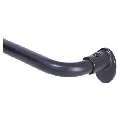 Kenney Lunar Asta oscurante per oscuramento della stanza, 1,5 cm, 71-122 cm, colore: nero Kenney Lunar Asta oscurante per oscuramento della stanza, 1,5 cm, 71-122 cm, colore: nero