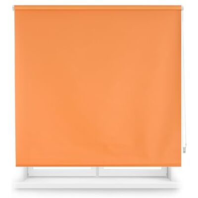 Blindecor Tenda oscurante su misura, colore arancione, 150 x 175 cm, dimensioni del tessuto, 147 x 170 cm, tende avvolgibili oscuranti per finestre Blindecor Tenda oscurante su misura, colore arancione, 150 x 175 cm, dimensioni del tessuto, 147 x 170 cm, tende avvolgibili oscuranti per finestre