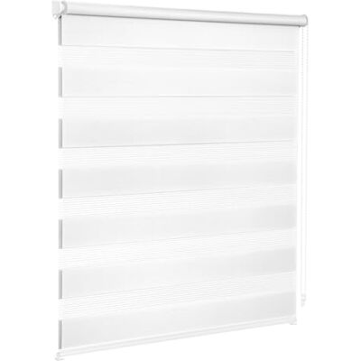 Victoria M. Zevra Tenda a Rullo per interni Doppio Klemmfix senza foratura, Tenda Giorno e Notte, Tenda a rullo oscurante e filtrante per Finestra o Porta, 60 x 230 cm Bianco, protezione solare Victoria M. Zevra Tenda a Rullo per interni Doppio Klemmfix senza foratura, Tenda Giorno e Notte, Tenda a rullo oscurante e filtrante per Finestra o Porta, 60 x 230 cm Bianco, protezione solare