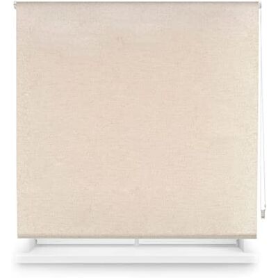 Blindecor Tenda oscurante su misura colore lino 140 x 230 cm (larghezza per altezza), dimensioni del tessuto 137 x 225 cm tende avvolgibili oscuranti per finestre Blindecor Tenda oscurante su misura colore lino 140 x 230 cm (larghezza per altezza), dimensioni del tessuto 137 x 225 cm tende avvolgibili oscuranti per finestre