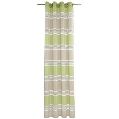Deko Trends Tenda a Occhielli, Tessuto, Blu, 140 x 245 cm Deko Trends Tenda a Occhielli, Tessuto, Blu, 140 x 245 cm