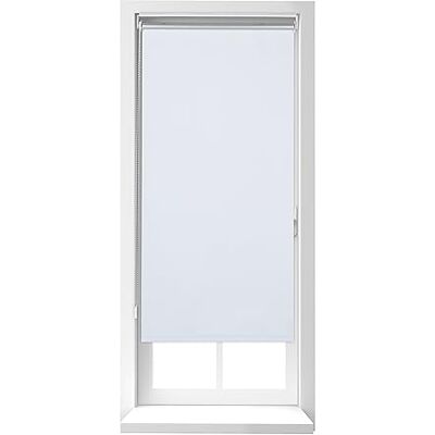 Relaxdays Tenda a Rullo per Interni Termica, Tendina Oscurante e Isolante, Catenella, 70x220cm, Tessuto L: 66 cm, Bianco Relaxdays Tenda a Rullo per Interni Termica, Tendina Oscurante e Isolante, Catenella, 70x220cm, Tessuto L: 66 cm, Bianco