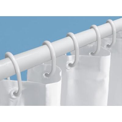 Kleine Wolke Set di 3 Accessori per Tenda da Doccia, Pezzi 75 – 125 cm, Bianco Kleine Wolke Set di 3 Accessori per Tenda da Doccia, Pezzi 75 – 125 cm, Bianco