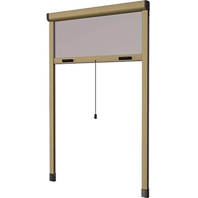 HU-firma Zanzariere Alluminio Verticale, Bronzato, 80 x 170 cm HU-firma Zanzariere Alluminio Verticale, Bronzato, 80 x 170 cm