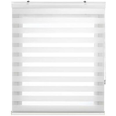 Zebra Textil Estoralis SANSA Tenda a Rullo Notte e Giorno Cassonetto in alluminio Bianco 105 x 255 cm (larghezza/altezza) dimensione del tessuto 102 x 250 cm. Tende per finestre e porte Zebra Textil Estoralis SANSA Tenda a Rullo Notte e Giorno Cassonetto in alluminio Bianco 105 x 255 cm (larghezza/altezza) dimensione del tessuto 102 x 250 cm. Tende per finestre e porte