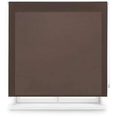 Blindecor Tenda traslucida su misura, tenda avvolgibile su misura, colore marrone scuro, 95 x 250 cm (larghezza per altezza), dimensioni del tessuto, 92 x 245 cm, tende avvolgibili traslucide per Blindecor Tenda traslucida su misura, tenda avvolgibile su misura, colore marrone scuro, 95 x 250 cm (larghezza per altezza), dimensioni del tessuto, 92 x 245 cm, tende avvolgibili traslucide per