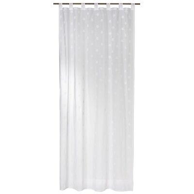 Elbersdrucke Stars Allover 00 Decorazione pronta all'Uso, Poliestere, Bianco, 255 x 140 cm Elbersdrucke Stars Allover 00 Decorazione pronta all'Uso, Poliestere, Bianco, 255 x 140 cm