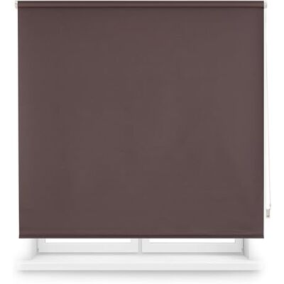 Blindecor Tenda oscurante su misura colore marrone scuro 150 x 175 cm (larghezza per altezza), dimensioni del tessuto 147 x 170 cm tende avvolgibili oscuranti per finestre Blindecor Tenda oscurante su misura colore marrone scuro 150 x 175 cm (larghezza per altezza), dimensioni del tessuto 147 x 170 cm tende avvolgibili oscuranti per finestre