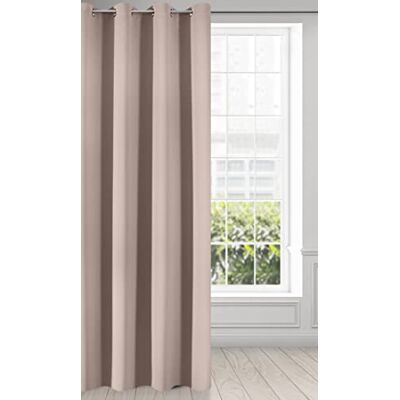 Eurofirany LOGAN Tenda Oscurante Extra Lunga 1 Unità, Occhielli, Blocco della Luce, Oscuramento della Stanza, Camera da Letto, Soggiorno, 135x250 cm, Rosa Cipria Eurofirany LOGAN Tenda Oscurante Extra Lunga 1 Unità, Occhielli, Blocco della Luce, Oscuramento della Stanza, Camera da Letto, Soggiorno, 135x250 cm, Rosa Cipria