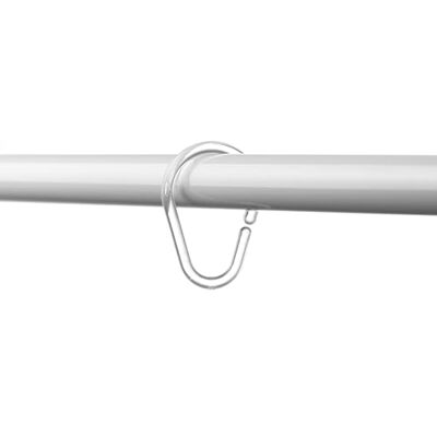 TATAY Anelli Tenda Doccia Design universale Montaggio facile senza attrezzi TATAY Anelli Tenda Doccia Design universale Montaggio facile senza attrezzi
