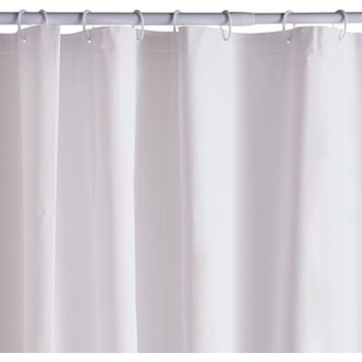 Tenda doccia PEVA bianca Utility - 180 x 200 cm Tenda doccia PEVA bianca Utility - 180 x 200 cm