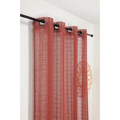 Linder Tenda a quadri alsaziani Finitura occhielli colore canna fucile Colore rosso veneziano 145 x 260 cm 60% poliestere 40% cotone Tessuto e tinto in Francia Collezione Kelsch Linder Tenda a quadri alsaziani Finitura occhielli colore canna fucile Colore rosso veneziano 145 x 260 cm 60% poliestere 40% cotone Tessuto e tinto in Francia Collezione Kelsch