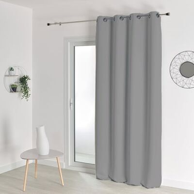 HomeMaison Tenda oscurante M1 Tenda non fuoco, colore: grigio flanella, 140 x 260 cm HomeMaison Tenda oscurante M1 Tenda non fuoco, colore: grigio flanella, 140 x 260 cm