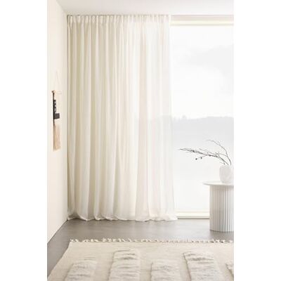 Jotex Tenda multifunzione a strati extra larga, 275 cm, in misto cotone e poliestere, certificata Oeko-TEX® Standard 100, cotone migliore, bianco, 1 pezzo 275 x 220 cm Jotex Tenda multifunzione a strati extra larga, 275 cm, in misto cotone e poliestere, certificata Oeko-TEX® Standard 100, cotone migliore, bianco, 1 pezzo 275 x 220 cm