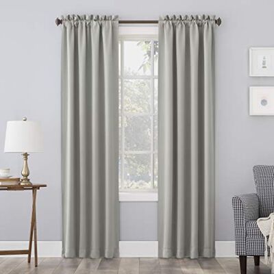 Sun Easton Tenda oscurante, a risparmio energetico, 101,6 x 160 cm, colore: Grigio argento Sun Easton Tenda oscurante, a risparmio energetico, 101,6 x 160 cm, colore: Grigio argento