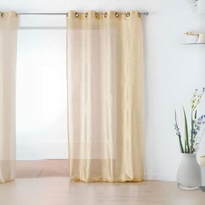 Linder Tenda con Occhielli Poliestere/Poliammide 145 x 240 cm, Poliestere, Oro, 145 x 240 cm Linder Tenda con Occhielli Poliestere/Poliammide 145 x 240 cm, Poliestere, Oro, 145 x 240 cm