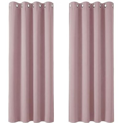 Deconovo Tende da Sole Blackout Tende Moderno per Tua Casa 100% Poliestere, 2 Pannelli 117x138 CM, Rosa lavanda Deconovo Tende da Sole Blackout Tende Moderno per Tua Casa 100% Poliestere, 2 Pannelli 117x138 CM, Rosa lavanda