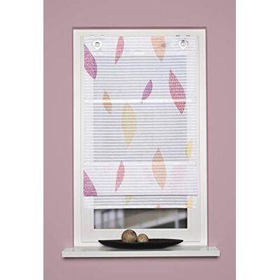Home Fashion Tenda a Rullo Magnetica con Stampa Digitale Paol, Poliestere, Multicolore, 130 x 80 cm Home Fashion Tenda a Rullo Magnetica con Stampa Digitale Paol, Poliestere, Multicolore, 130 x 80 cm