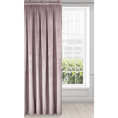 Eurofirany Tenda Di Velluto Super Morbido con Arricciatenda 1 Pannello, Oscurante per Finestre, Drappeggio per Camera da Letto, Cucina, Soggiorno, 140x270 cm, Rosa Chiaro Eurofirany Tenda Di Velluto Super Morbido con Arricciatenda 1 Pannello, Oscurante per Finestre, Drappeggio per Camera da Letto, Cucina, Soggiorno, 140x270 cm, Rosa Chiaro