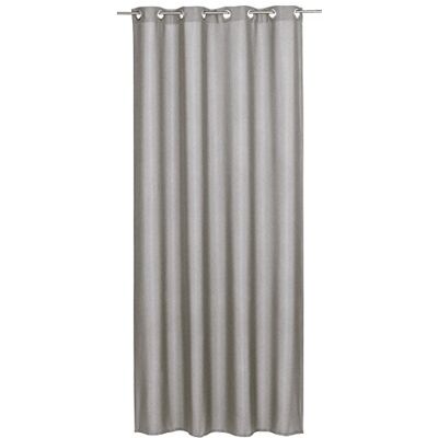 Elbersdrucke Tenda con occhielli Lino 19 beige scuro, opaca, 300 x 140 cm, per soggiorno, camera da letto, cucina, corridoio, cameretta dei bambini Elbersdrucke Tenda con occhielli Lino 19 beige scuro, opaca, 300 x 140 cm, per soggiorno, camera da letto, cucina, corridoio, cameretta dei bambini