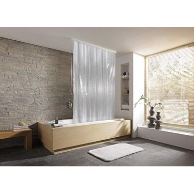Kleine Wolke tTenda per Doccia, 128 x 240 cm, Colore: Bianco Kleine Wolke tTenda per Doccia, 128 x 240 cm, Colore: Bianco