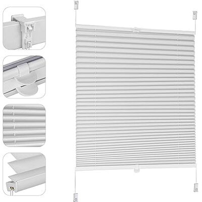 Sekey Tenda plissettata senza foratura, 60 x 100 cm, facile da installare, avvolgibile, oscurante, per finestra e camera da letto Sekey Tenda plissettata senza foratura, 60 x 100 cm, facile da installare, avvolgibile, oscurante, per finestra e camera da letto