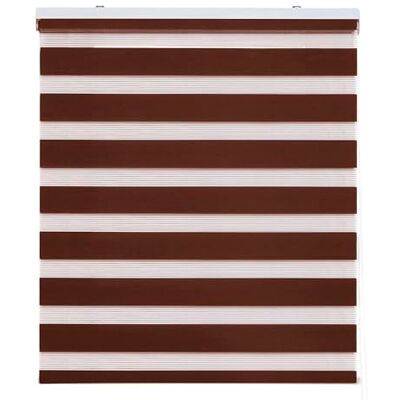 Zebra Textil - Shae - Marrone - 145 x 180 cm - Tenda a rullo Zebra Textil - Shae - Marrone - 145 x 180 cm - Tenda a rullo