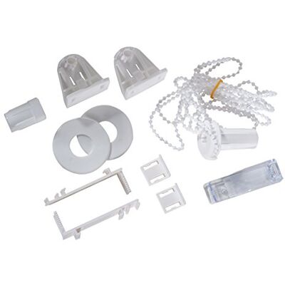 Khome K-home Madrid + Denia.01. SB morsetto e accessori Kit di montaggio per Klemmfix Tapparella doppia, plastica, 6,5 x 1,5 x 3,5 cm, colore: bianco, 6,5 x 1,5 x 3,5 cm Khome K-home Madrid + Denia.01. SB morsetto e accessori Kit di montaggio per Klemmfix Tapparella doppia, plastica, 6,5 x 1,5 x 3,5 cm, colore: bianco, 6,5 x 1,5 x 3,5 cm