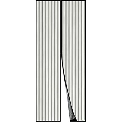 Apalus Zanzariera con Magneti per Porte, 110x210CM Rete Fine, Tenda Totalmente Magnetica, Si Chiude da Sola Non Accorciabile (Nero) Apalus Zanzariera con Magneti per Porte, 110x210CM Rete Fine, Tenda Totalmente Magnetica, Si Chiude da Sola Non Accorciabile (Nero)