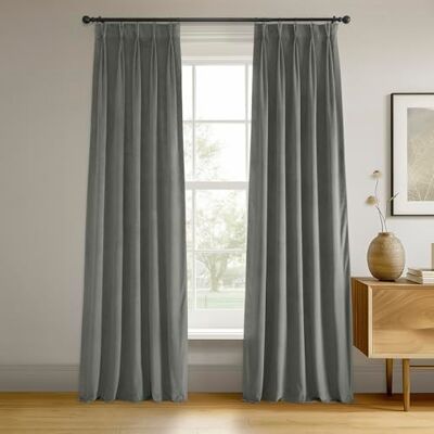HPD Tende Satin Grigio Argento - Tende oscuranti HPD Tende Satin Grigio Argento - Tende oscuranti