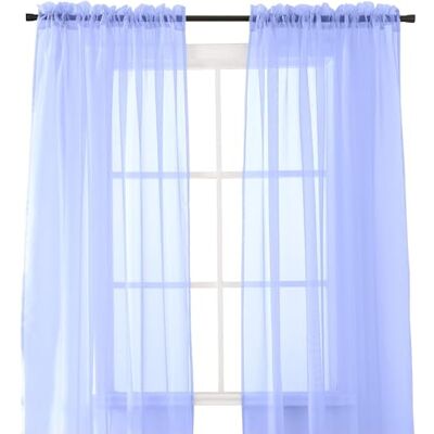 Elegant Comfort ® 2-Piece Sheer Panel con 5,1 cm Asta Tascabile – Tenda per Finestra, 152,4 cm Larghezza x 213,4 cm Lunghezza – Lavanda Elegant Comfort ® 2-Piece Sheer Panel con 5,1 cm Asta Tascabile – Tenda per Finestra, 152,4 cm Larghezza x 213,4 cm Lunghezza – Lavanda