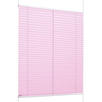 Khome K-Home Tenda plissettata Klemmfix, Florida rosa, 60 x 130 cm (larghezza x lunghezza), design unico con incantevole effetto luminoso Khome K-Home Tenda plissettata Klemmfix, Florida rosa, 60 x 130 cm (larghezza x lunghezza), design unico con incantevole effetto luminoso