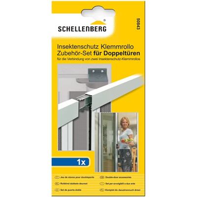 Schellenberg 50843 Set di Accessori - Connetti zanzariere per porte Schellenberg 50843 Set di Accessori - Connetti zanzariere per porte