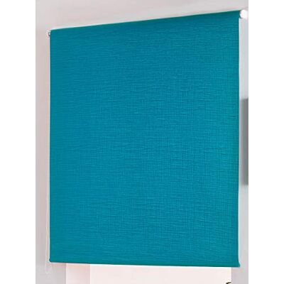 Zebra Textil Estoralis Aitana Tenda a Rullo Jacquard, 150 x 175 cm, Colore Azzurro Zebra Textil Estoralis Aitana Tenda a Rullo Jacquard, 150 x 175 cm, Colore Azzurro