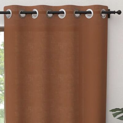 Tenda in cotone Terra Panama Soleil d'Ocre - Tenda Tenda in cotone Terra Panama Soleil d'Ocre - Tenda