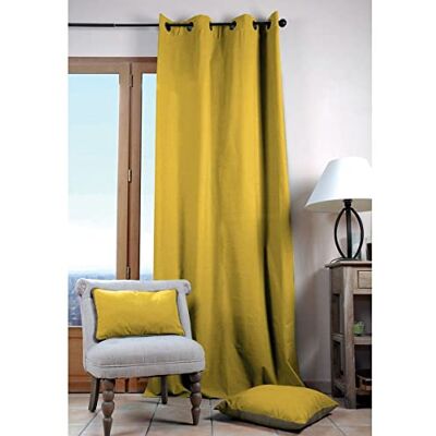 Stof Lovely CASA Duo UNI Tenda 135 x 240 cm, Senape, 135 x 240 cm Stof Lovely CASA Duo UNI Tenda 135 x 240 cm, Senape, 135 x 240 cm