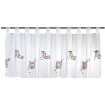 Elbersdrucke Bistro Cafe 06 Tenda Semitrasparente, 48 x 140 cm Elbersdrucke Bistro Cafe 06 Tenda Semitrasparente, 48 x 140 cm