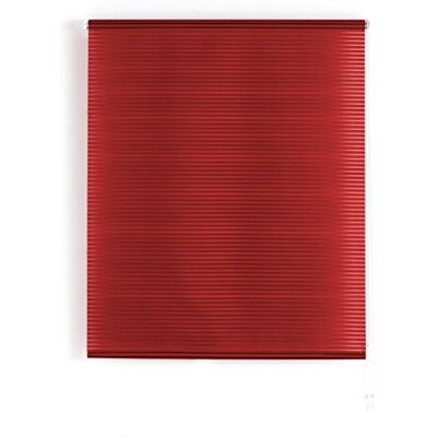 Blindecor L200-Tenda a Pacchetto in Voile Trasparente a Righe 160 x 180 cm Bordeaux Blindecor L200-Tenda a Pacchetto in Voile Trasparente a Righe 160 x 180 cm Bordeaux