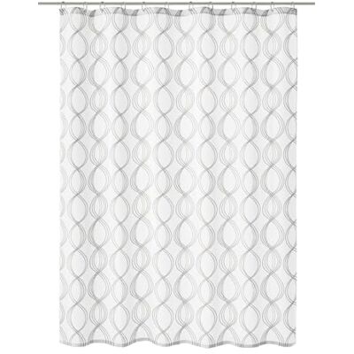 Kleine Wolke Tenda da doccia, in poliestere, bianco, 240 x 180 cm Kleine Wolke Tenda da doccia, in poliestere, bianco, 240 x 180 cm