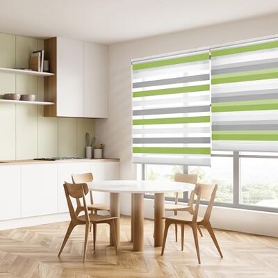 Blindecor - Noche y Día - 80x180 - Roller blind Blindecor - Noche y Día - 80x180 - Roller blind