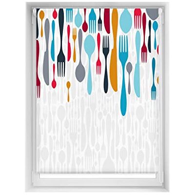 Blindecor Easy Tende oscuranti senza forature Tenda oscurante con stampa digitale, posate, 110 x 150 cm (larghezza per altezza). Dimensioni: 107 x 145 cm. Tapparelle termiche Blindecor Easy Tende oscuranti senza forature Tenda oscurante con stampa digitale, posate, 110 x 150 cm (larghezza per altezza). Dimensioni: 107 x 145 cm. Tapparelle termiche
