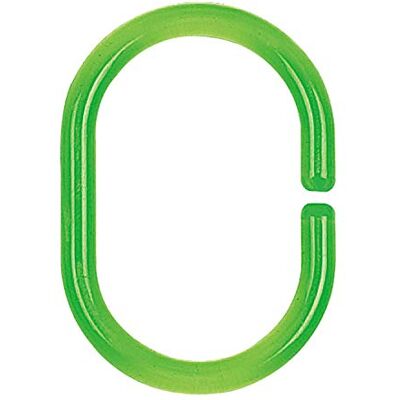 Spirella Set di 12 Anelli per Tende da Doccia C-Minor Verde Chiaro Spirella Set di 12 Anelli per Tende da Doccia C-Minor Verde Chiaro