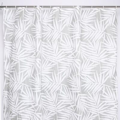 Gedy Tenda Doccia in Peva Texture Palme, Materiale Ecologico Inodore Impermeabile, Dimensioni L 240 x H 200 cm 16 Anelli Inclusi, Tenda Vasca da Bagno che Non Aderisce al Corpo, Lavabile a Mano Gedy Tenda Doccia in Peva Texture Palme, Materiale Ecologico Inodore Impermeabile, Dimensioni L 240 x H 200 cm 16 Anelli Inclusi, Tenda Vasca da Bagno che Non Aderisce al Corpo, Lavabile a Mano