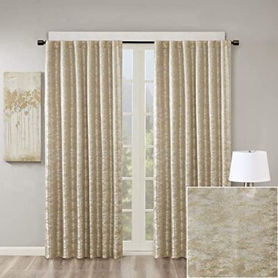 Sun Smart Cassius Jacquard Dorato Tenda oscurante - Tenda oscurante Sun Smart Cassius Jacquard Dorato Tenda oscurante - Tenda oscurante