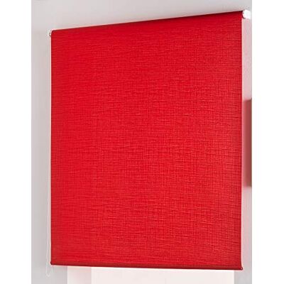 Zebra Textil Aitana Tenda a Rullo Jacquard, Tessuto, Rosso, 150 x 175 cm Zebra Textil Aitana Tenda a Rullo Jacquard, Tessuto, Rosso, 150 x 175 cm