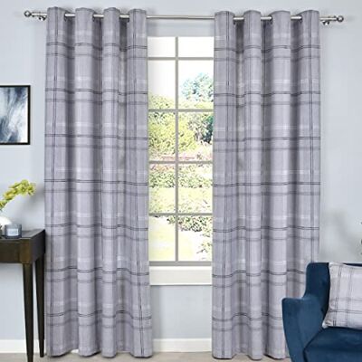 Tende con Occhielli Isolanti Termiche Grigie Sleepdown - Tenda Tende con Occhielli Isolanti Termiche Grigie Sleepdown - Tenda