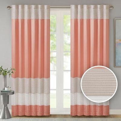 Tenda da finestra Madison Park Trade Polyoni Pintuck - Tenda Tenda da finestra Madison Park Trade Polyoni Pintuck - Tenda