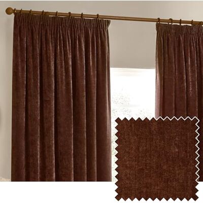 Yard Heavy Chenille Velluto di Viscosa Pronto - Tende Yard Heavy Chenille Velluto di Viscosa Pronto - Tende